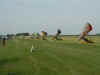 The line up at St Michaels ... [27/7/02] Photo: Mark Rigby